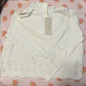 Sweaty Betty Broderie Pullover hoodie